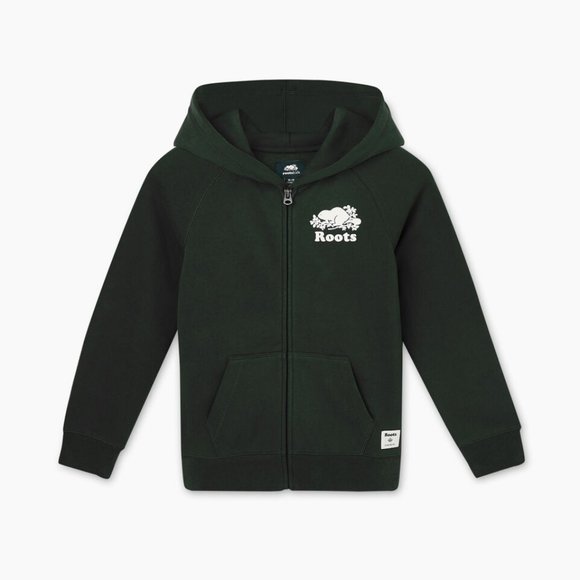 Roots Other - Roots | Boys Original Full Zip Hoody Park Green